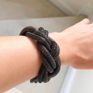 Beautiful Metallic Braided Bracelet